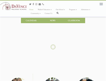 Tablet Screenshot of davinciwaldorfschool.org